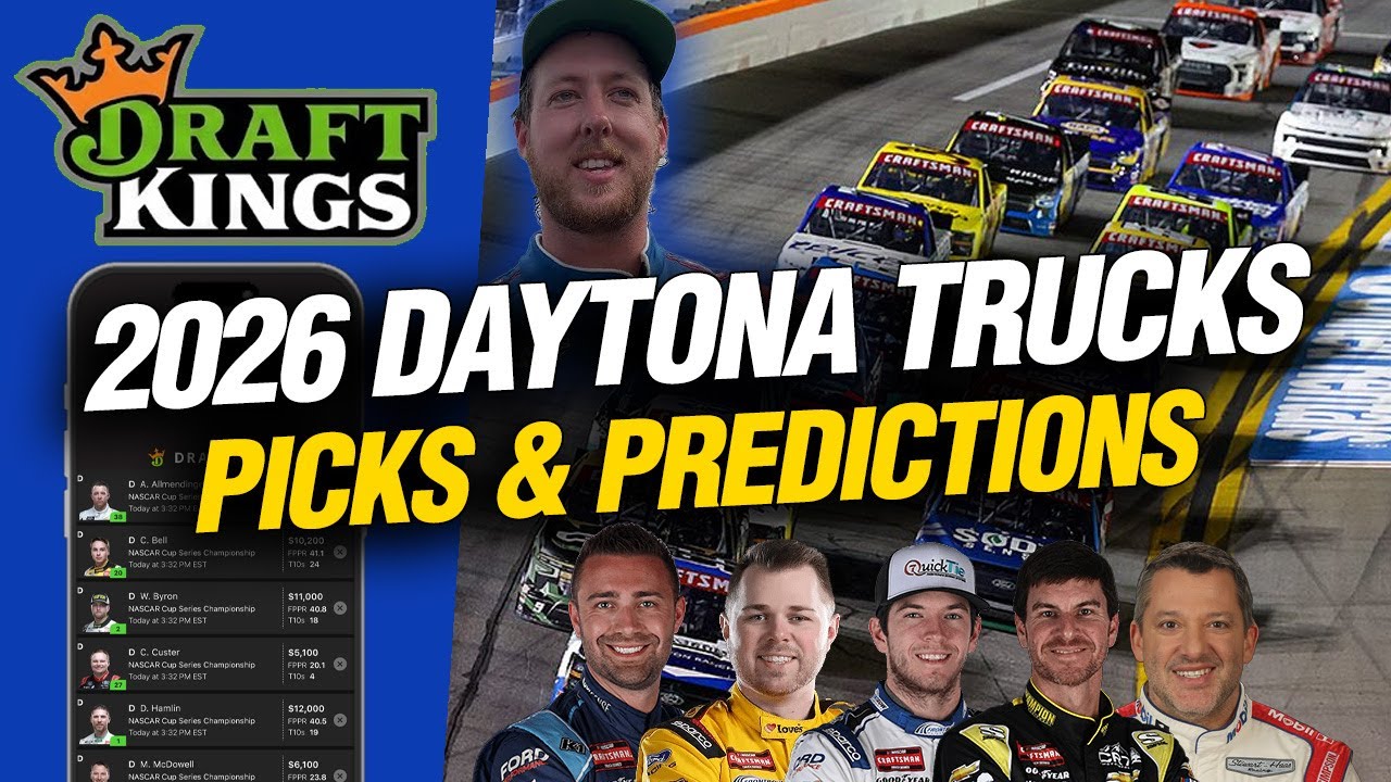 NASCAR Daytona Trucks DraftKings Breakdown | Picks, Strategy & Predictions
