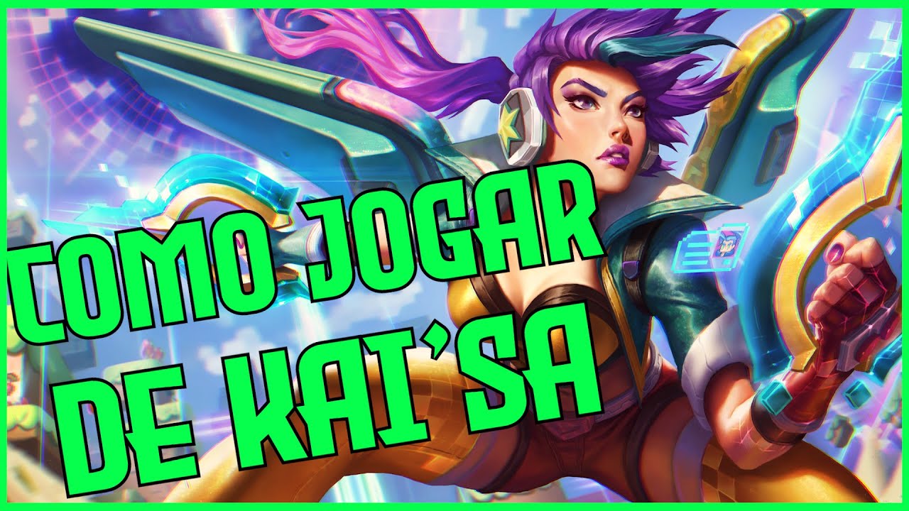 COMO JOGAR E CARREGAR DE KAI'SA *KAI'SA VS ASHE*