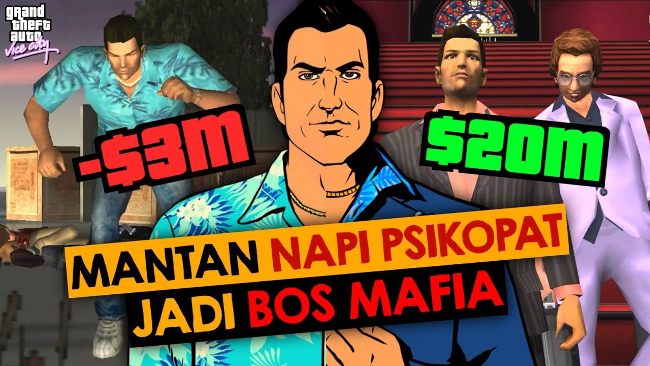 Kisah Lengkap & Analisis Tommy Vercetti Sang Penguasa Vice City (GTA VC) - IGC Eps. 14