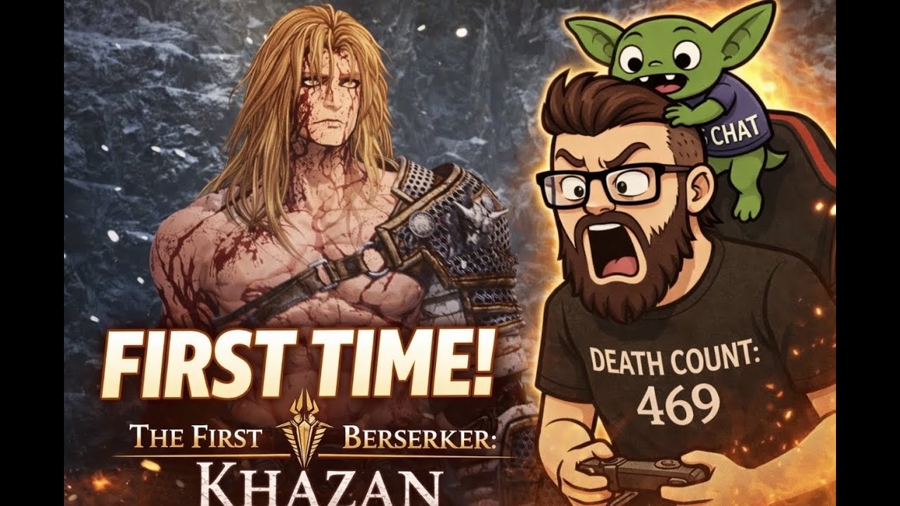 First Play through of First Berserker KHAZAN PT3