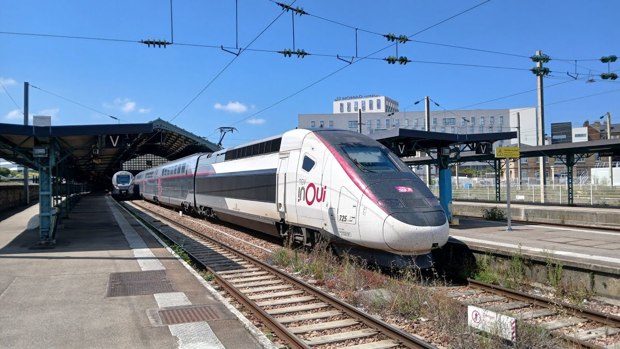 Bus, TGV et Tram au Havre le 2/08/25