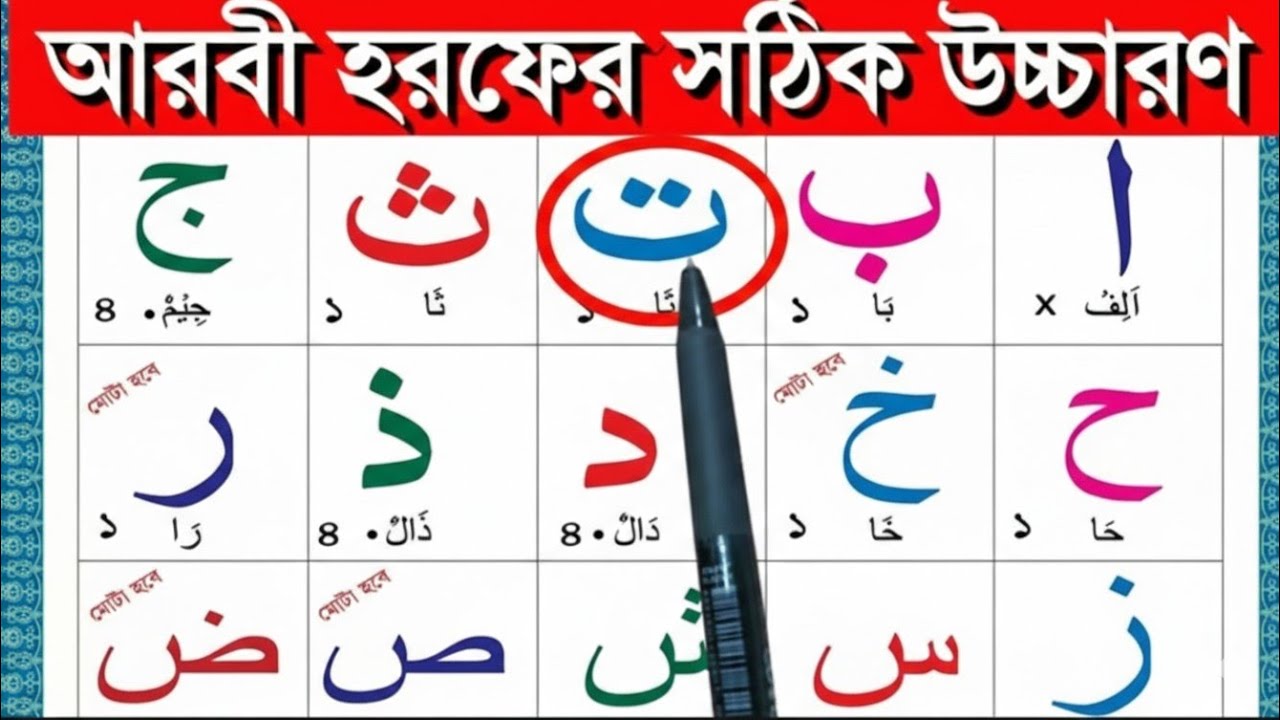 কোরআন শিক্ষা ক্লাস | সহজ ও সুন্দরভাবে কোরআন শিখুন | Quran Learning Class in Bangla Live