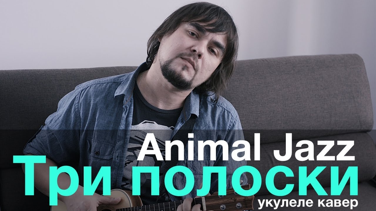 ANIMAL ДЖАZ - ТРИ ПОЛОСКИ укулеле кавер
