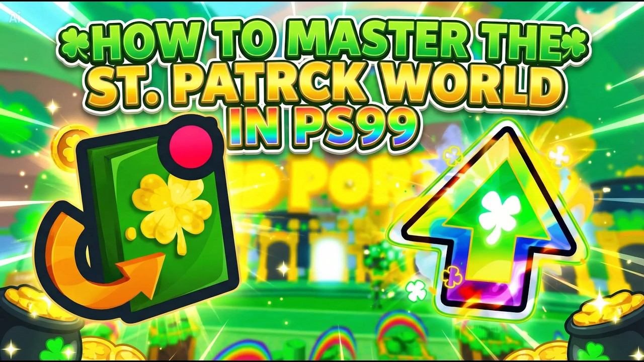 Master PS99 St Patrick's Day World Using These Methods (how to fix auto raid)
