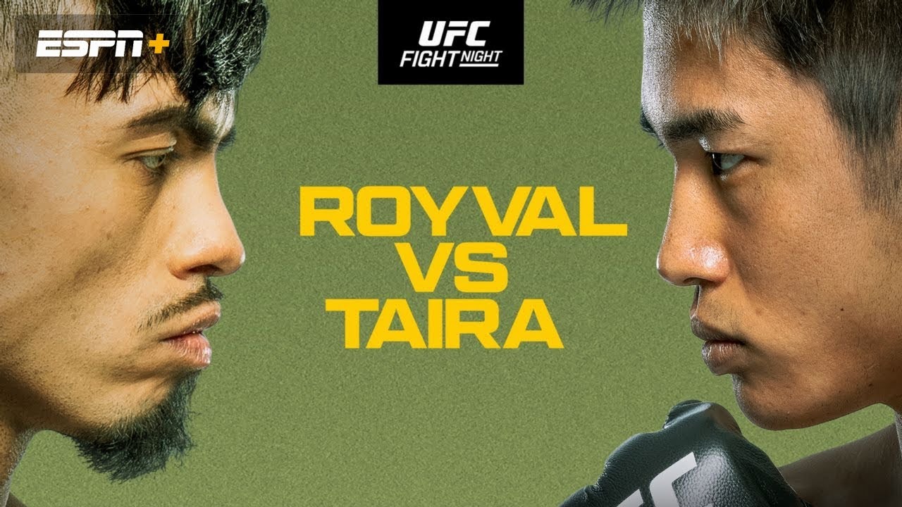 Face The Pain: UFC Fight Night Royval Vs Taira
