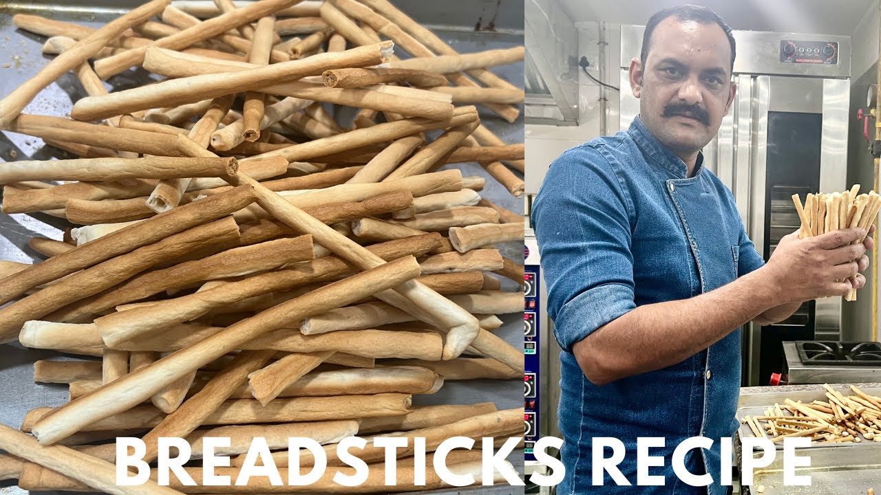 Breadsticks Recipe | Soup Sticks | Bread Soup Sticks | Crispy Bread Stick Recipe By Bhargain Ka Chef