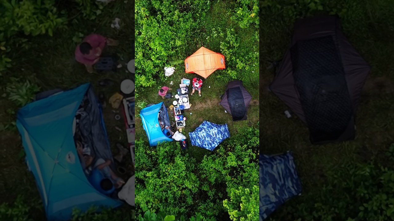 Camping with Friends #shorts #camping #campingindonesia