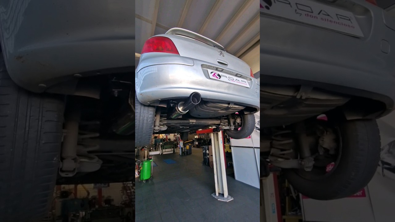 PEUGEOT 307 1.6 16v 2002 Don Silencioso ROAR Exhaust
