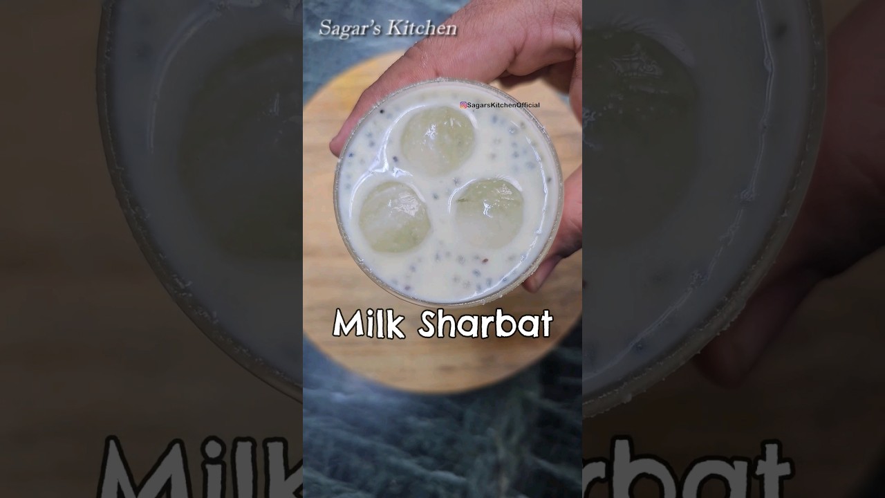 Dudh ka Sharbat Or Custard Milk Shake #Shorts