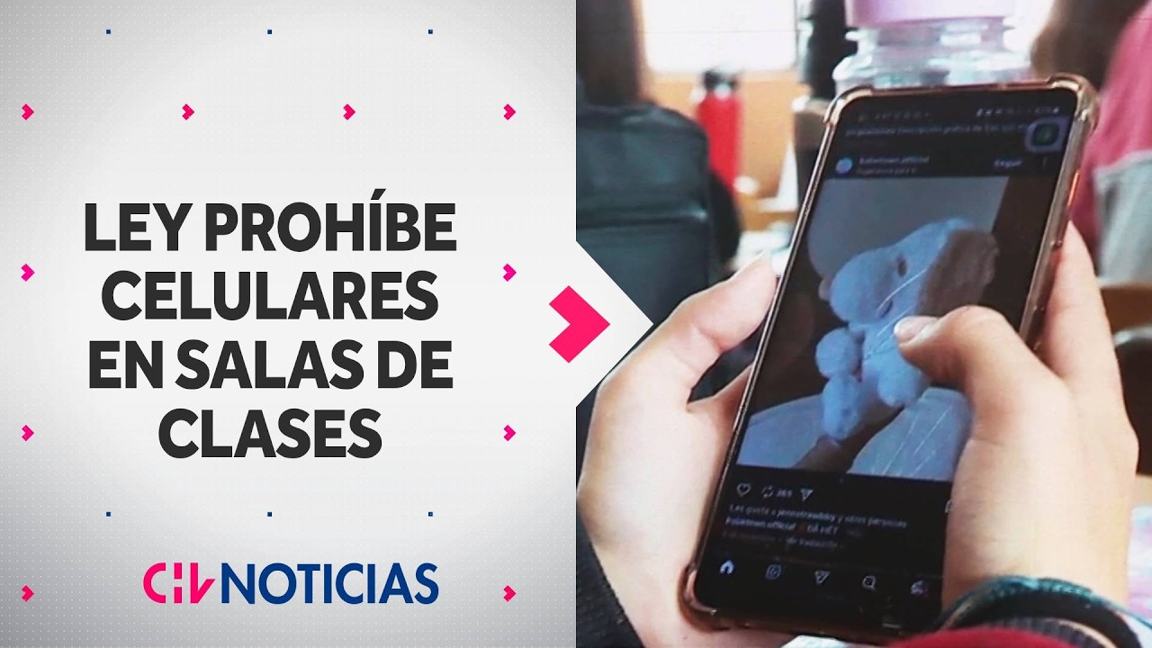 La vuelta a clases sin celulares: Así funcionará ley que prohíbe teléfonos en salas - CHV Noticias