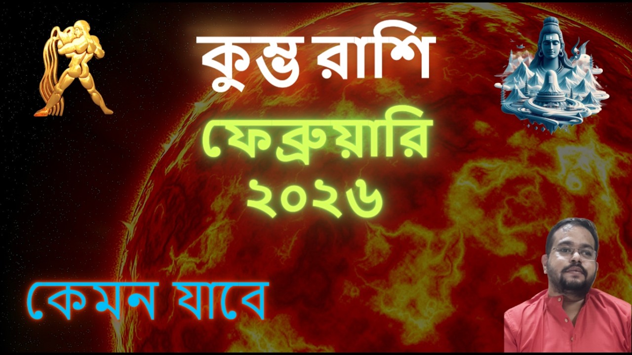 কুম্ভ রাশি ফেব্রুয়ারি ২০২৬ – কেমন যাবে || Aquarius Sign - Transit Effects - February 2026