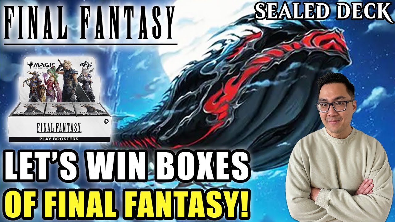 Playing For $200 Booster Boxes Of Final Fantasy | MTG Arena Win-A-Box | Final Fantasy Sealed Deck