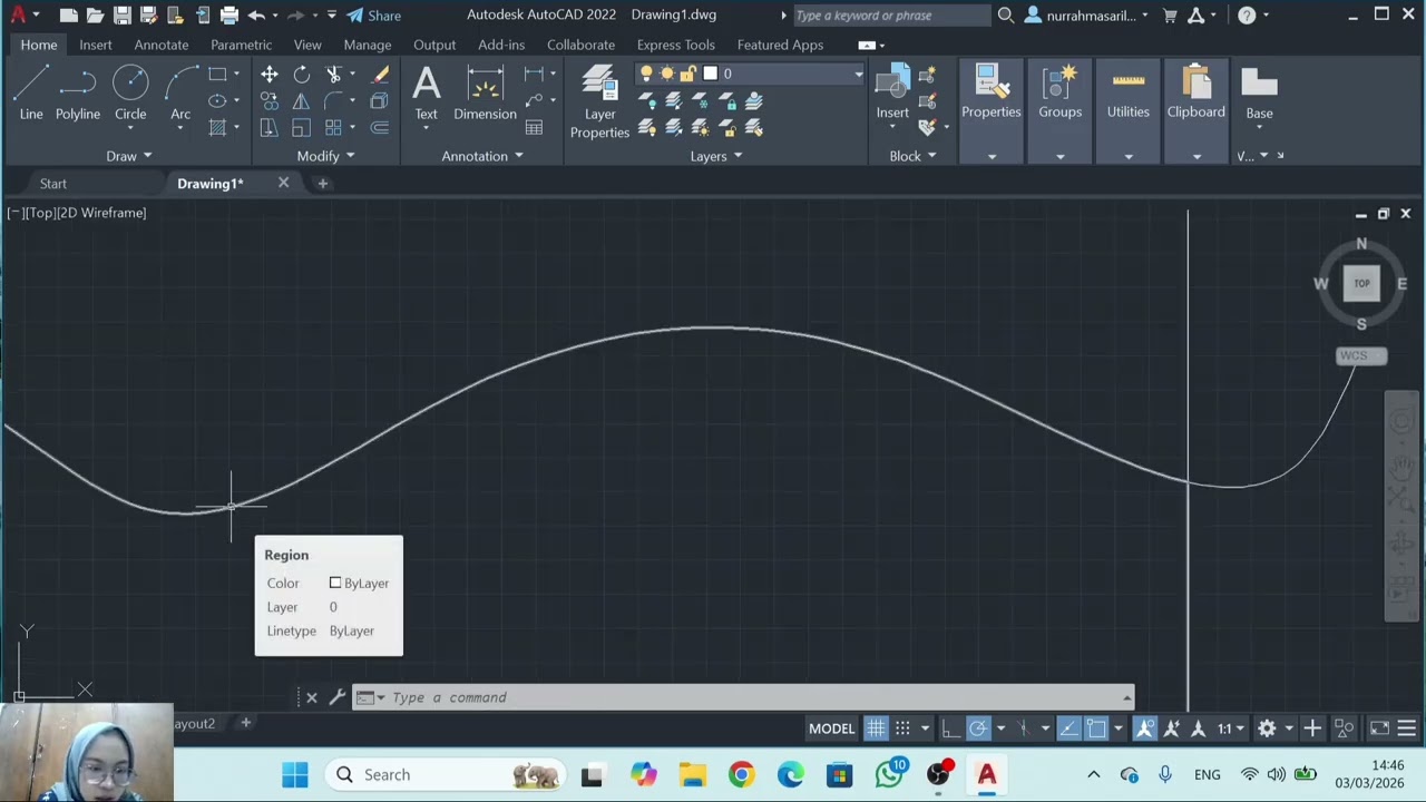 TUTORIAL AUTOCAD TAHUN 2022 PART 1 (BOUNDERY,LIST, HATCH)