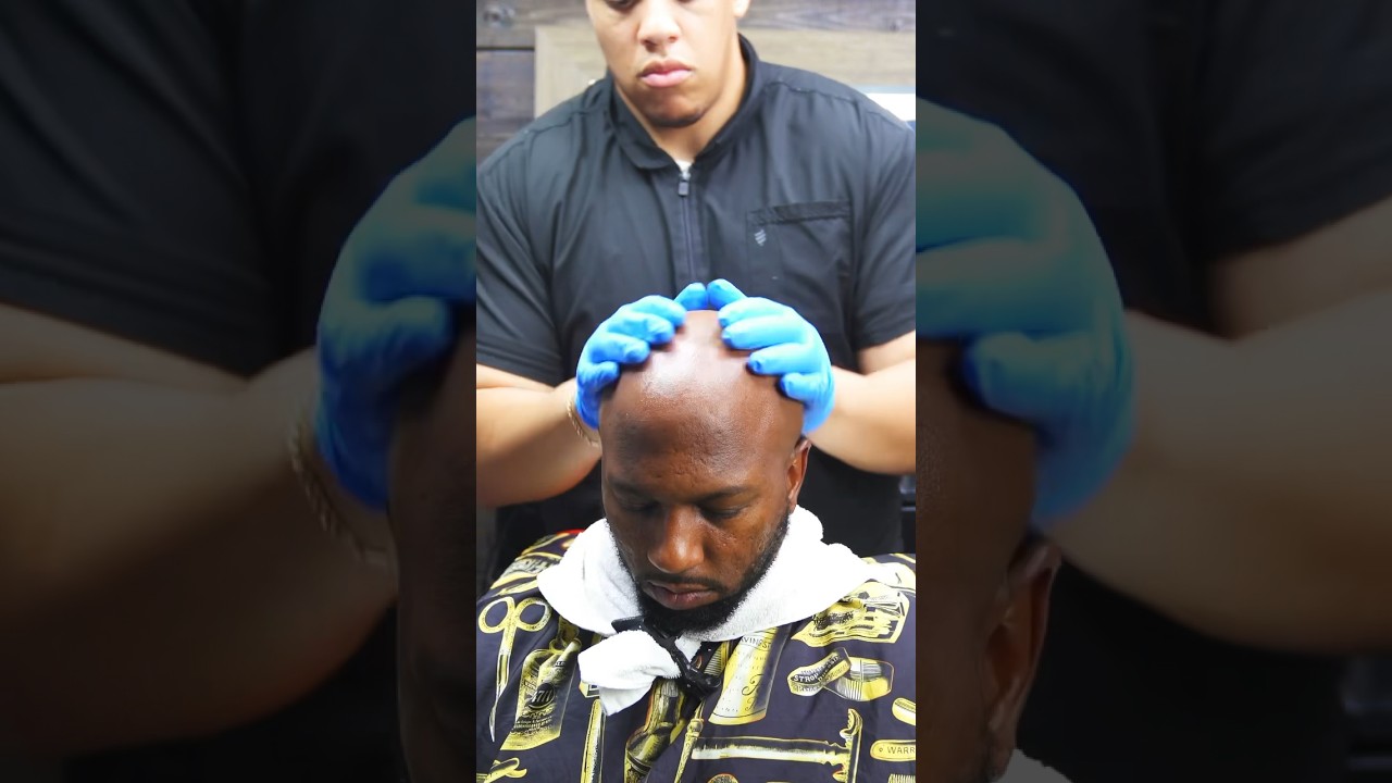Bald Head Shave Treatment 👨🏼‍🦲- Refreshing Exfoliation