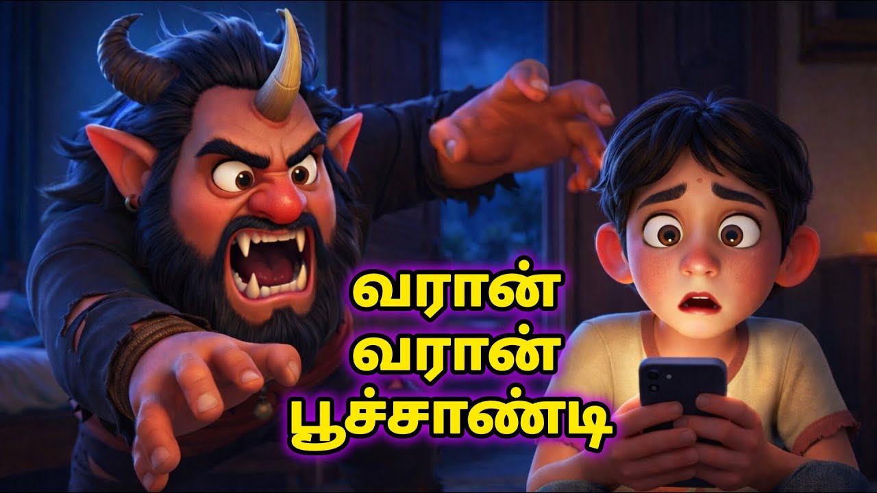 வரான் வரான் பூச்சாண்டி | Varan Varan Poochandi | Tamil Kids Song | Fun song for Kids | Chutty Kavima
