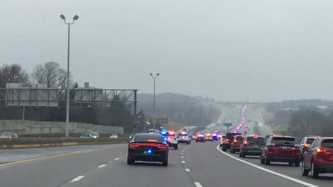 Officer O’Connor escorted to the airport.