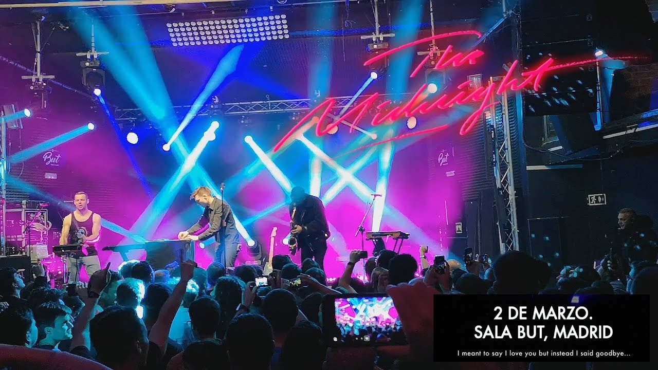 The Midnight - Vampires - Live @ Madrid - Epic sax is epic - Jacob Scesney