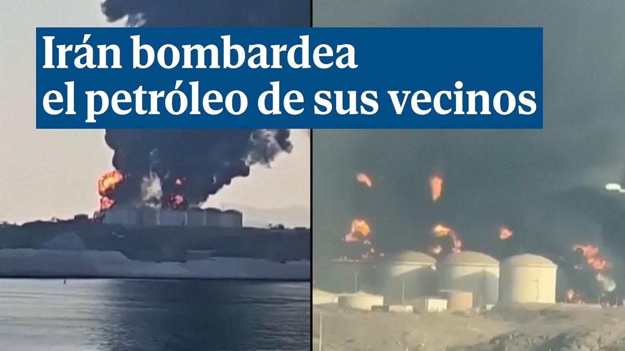 Irán ataca las instalaciones de petróleo de sus vecinos: Bahrein y Omán son las últimas afectadas