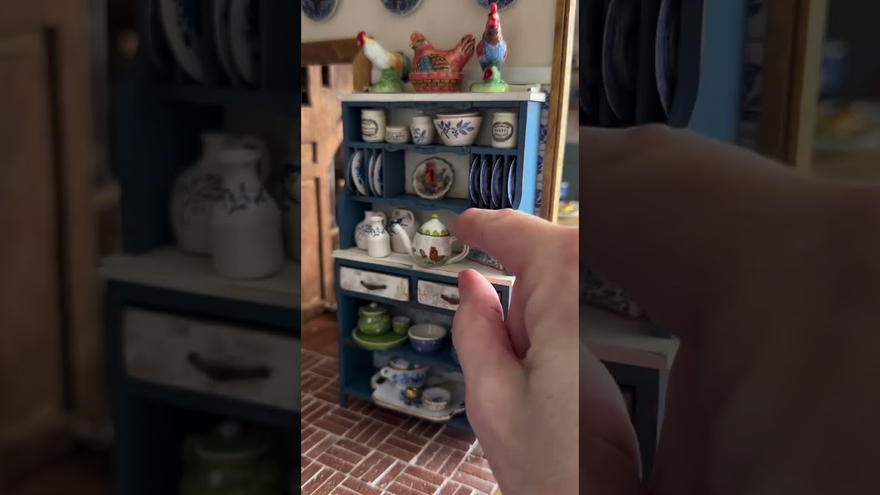 #dollhouse#dailymini#miniatures#miniatureworld#vintagestyle#vintagedecor#vintagedesign
