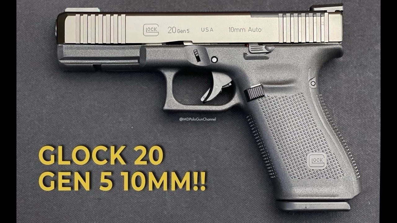 Glock 20 Gen5 калибра 10 мм