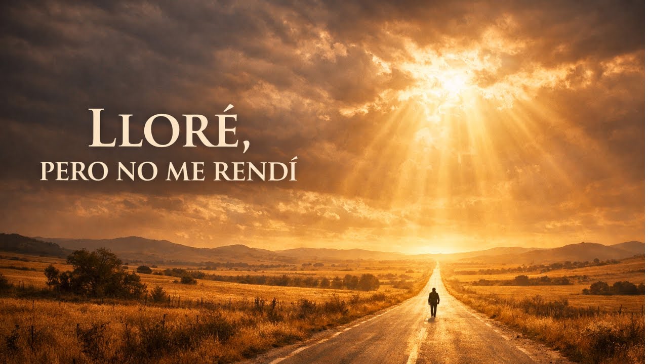   🎵 LLORÉ, PERO NO ME RENDÍ | DIOS NO SE RINDIÓ DE MÍ  
