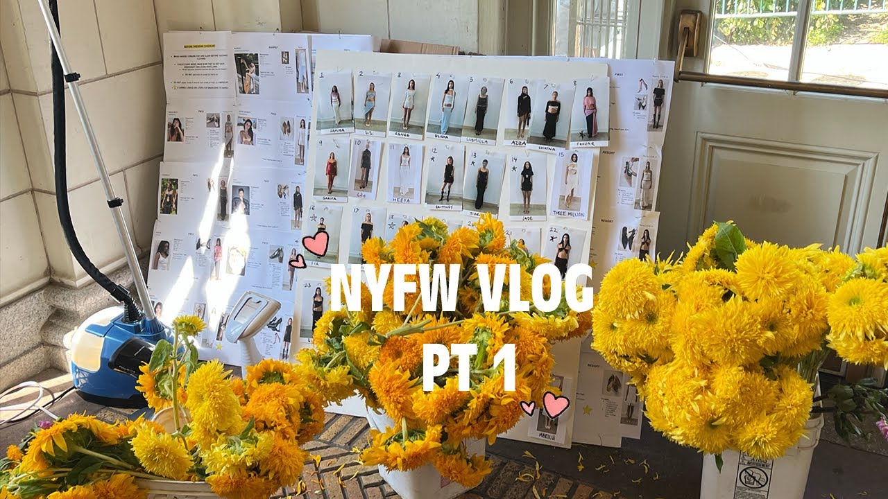 NYFW 2023 VLOG | PART 1!!!!