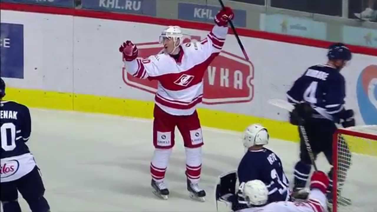Бодров замыкает передачу в воздухе / Bodrov's baseball tip-in beauty