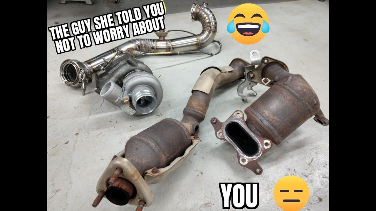 Honda CRZ Turbo Part 4 Downpipe