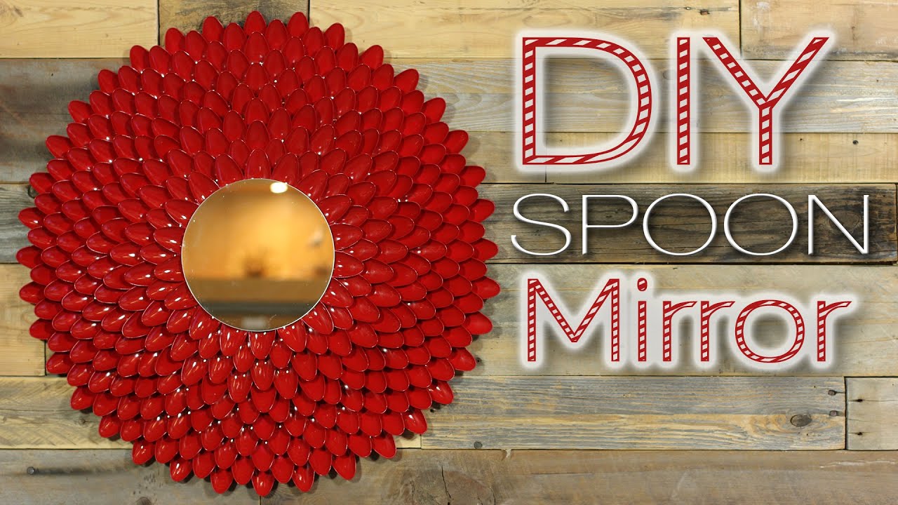 Red Spoon Mirror
