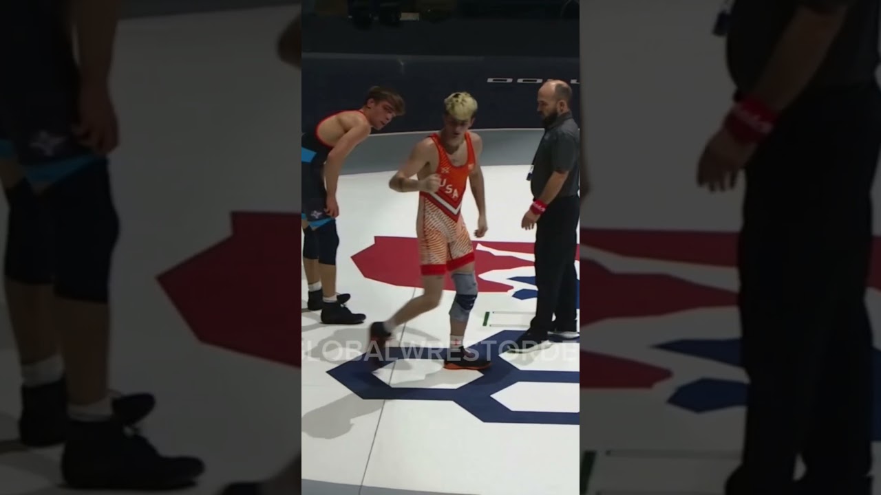 JAX FORREST BEATS MARCUS BLAZE 6-1 IN MATCH 2 OF FINAL X! #wrestling #ncaawrestling