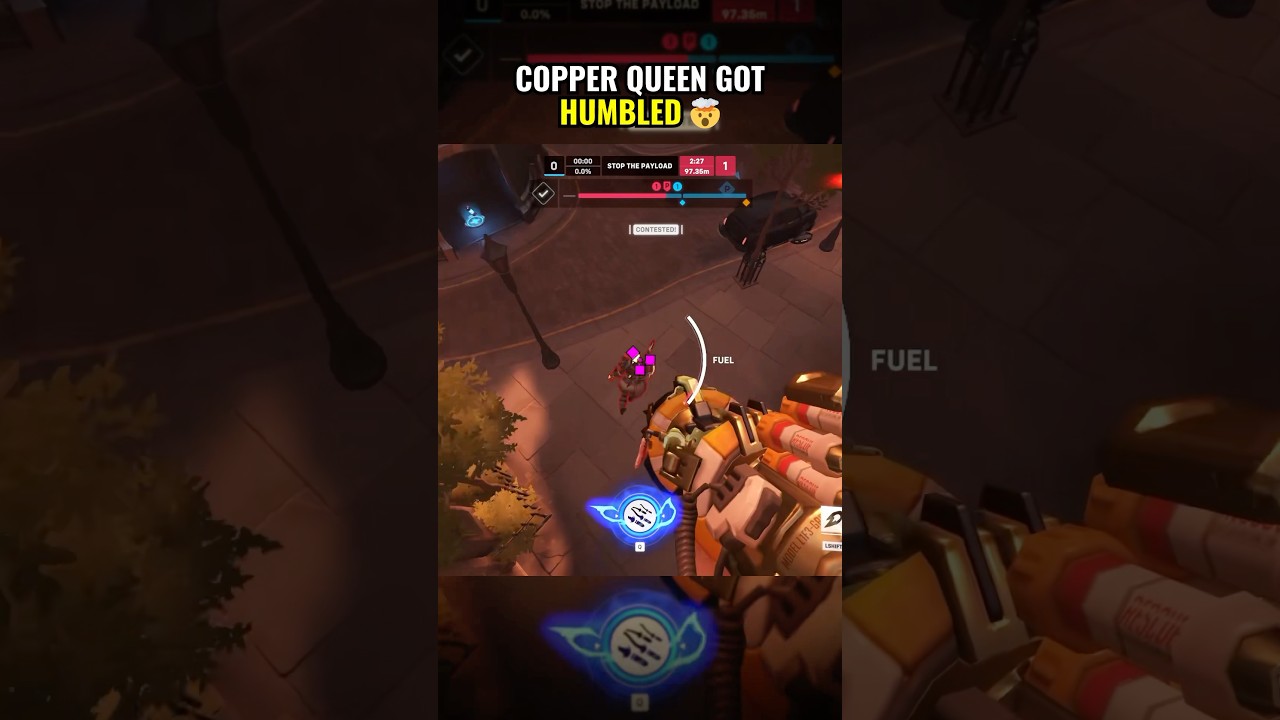 Junker Queen kontra Labubu Pharah #overwatch #overwatch2 #gaming #ow2 #overwatchclips