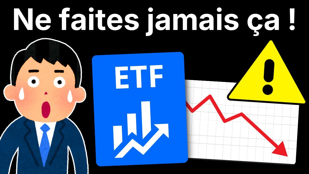 ETF : Les 10 PIRES erreurs à éviter absolument !