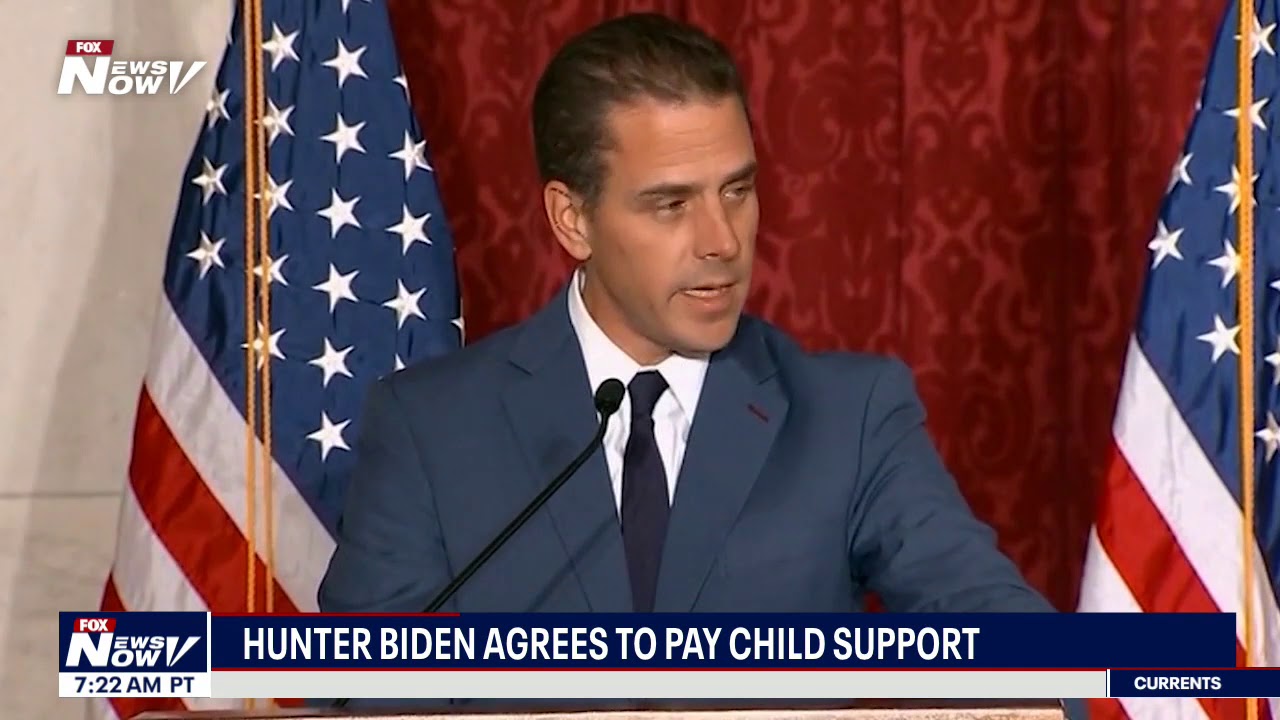 MAMA DRAMA: Hunter Biden Agrees To Finally Pay Child Support