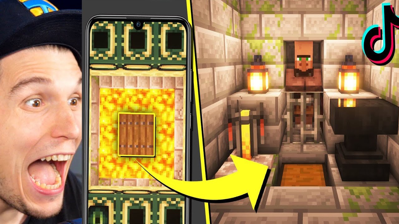 Paluten REAGIERT auf Ich teste 9 VIRALE MINECRAFT TIKTOKS die NIEMAND kennt!
