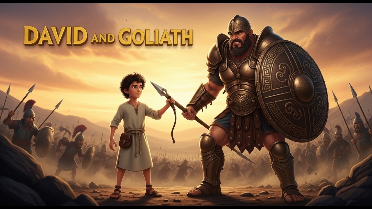 David And Goliath | Faith Over Fear | Animated Bible Story