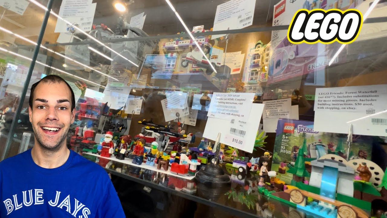 Thrift shop hunting for Lego