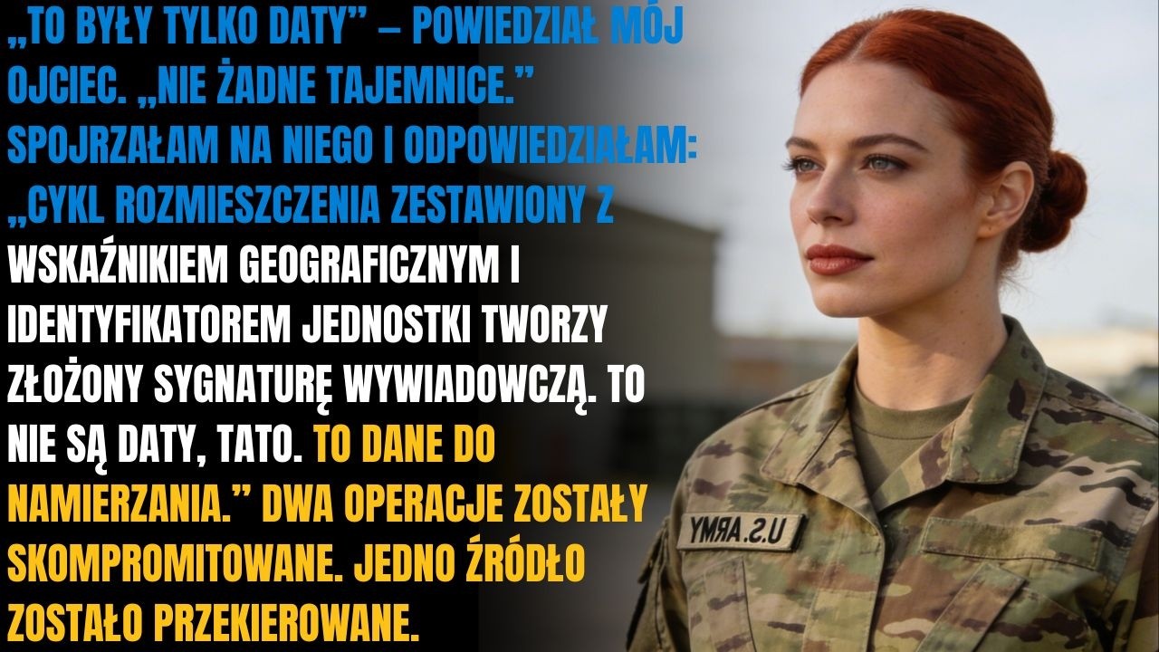 Kiedy mój ojciec podał reporterowi daty mojego rozmieszczenia na misji, nie miał pojęcia, czym te...