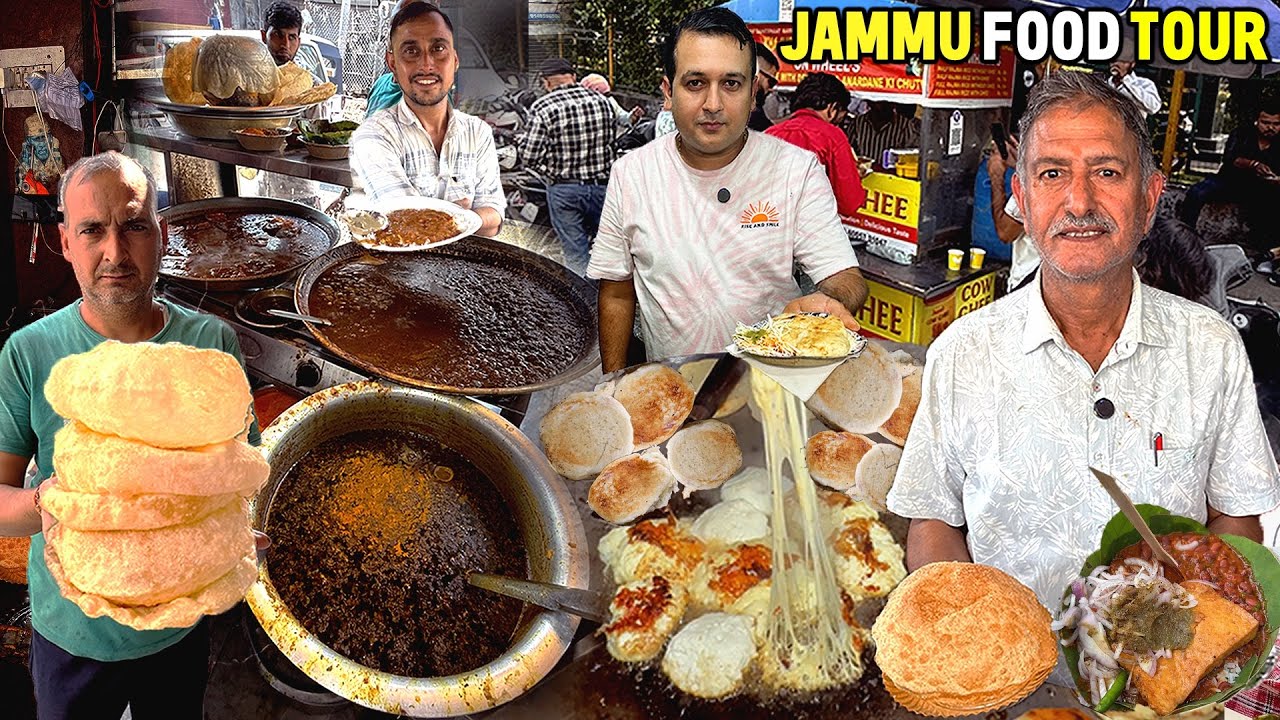 Jammu Street Food Tour | Best Street Food in Jammu | Jammu Food | Street Food India | Street Food