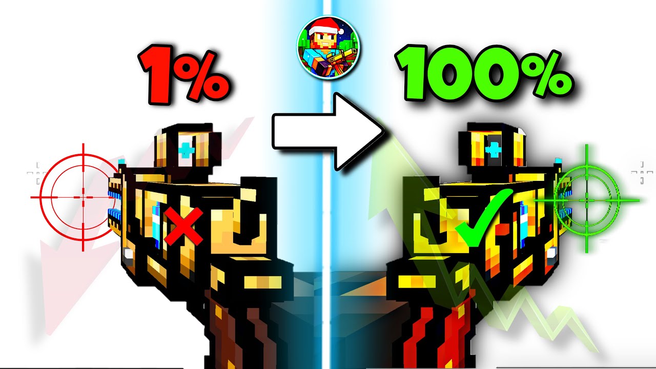 The ULTIMATE SECRET to Improving Your Aim INSTANTLY [Pixel Gun 3D]