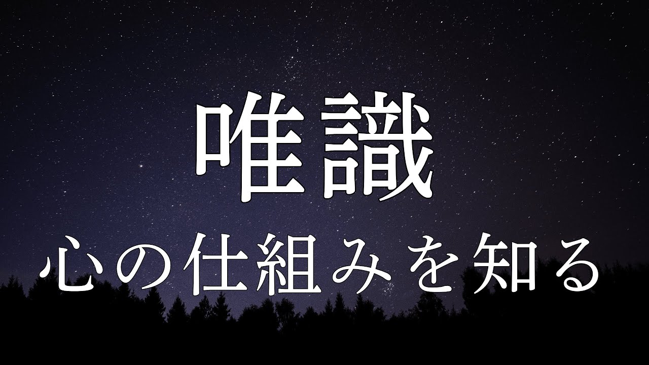 【仏教解説】唯識（ゆいしき）とは｜心が世界をつくるという思想【睡眠導入用解説】八識／カルマ（業）と因果の仕組み