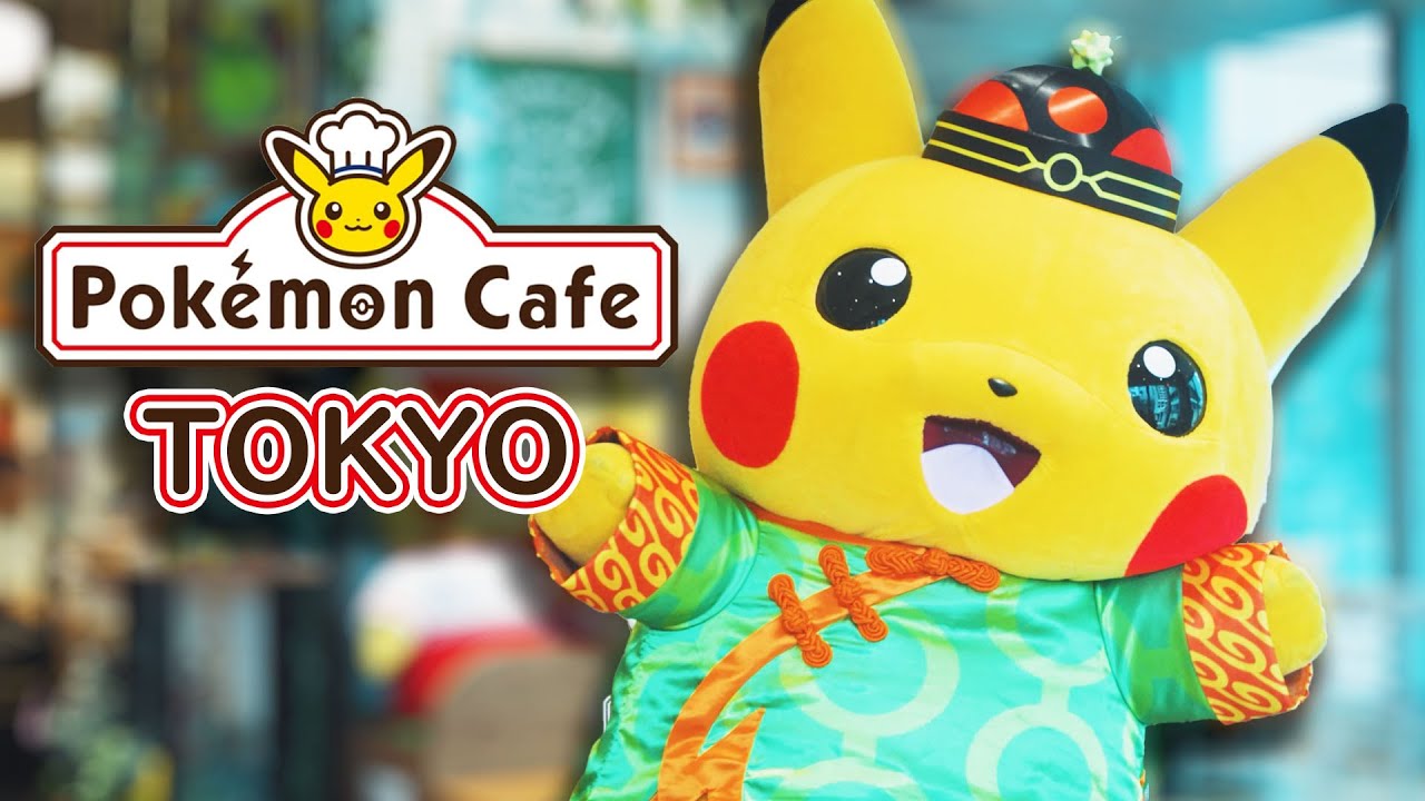 4K【Pokemon Cafe Tokyo】Savor Pokémon-Themed Dishes & Enjoy Pikachu’s Dance Show! | ポケモン カフェ ピカチュウ