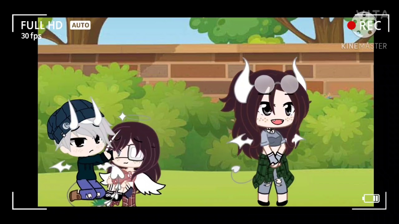 Come outside so I can peacefully break your legs (Gacha Club Meme)