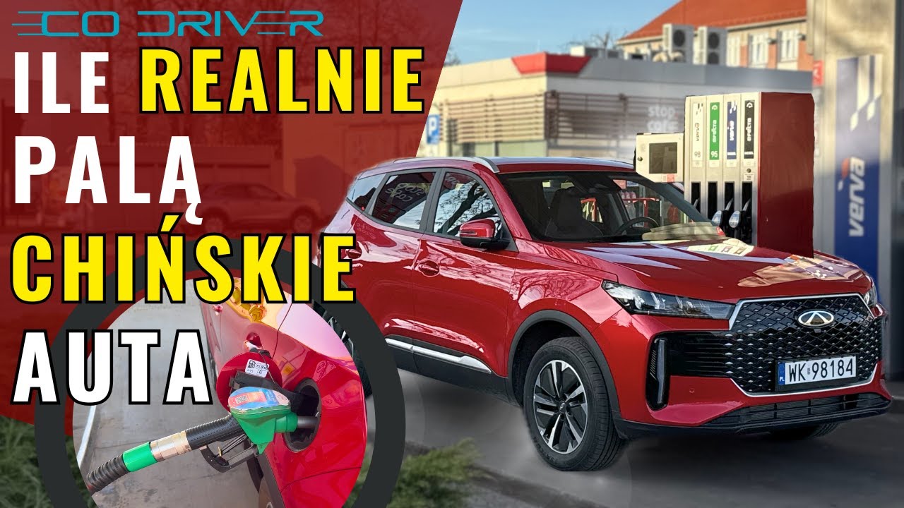 Ile naprawdę palą chińskie auta? Test realnego spalania vs komputer | BAIC 7, Chery Tiggo 4 i reszta