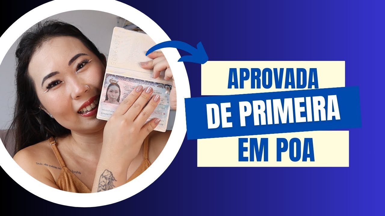 VISTO AMERICANO APROVADO! Como foi a entrevista no Consulado de Porto Alegre