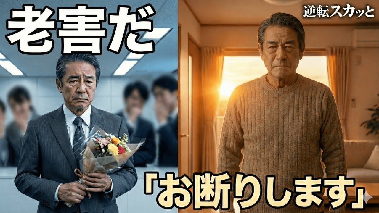 40年尽くした会社を「老害」と切り捨てられた男。定年後、元上司たちが頭を下げに来た理由【スカッとする話】