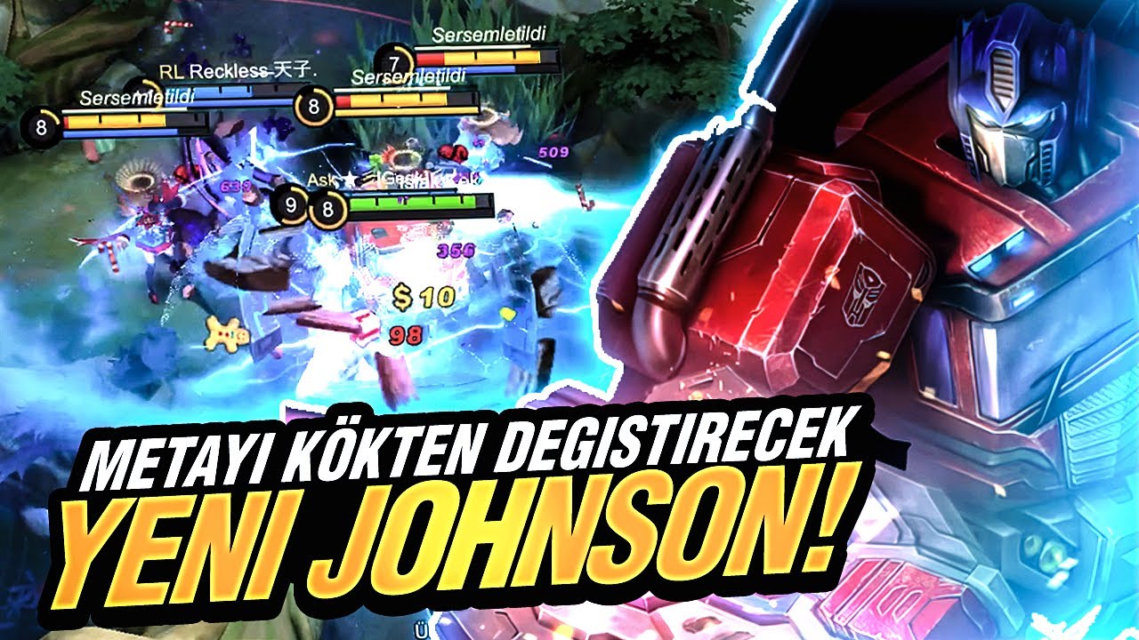 METAYI KOMPLE DEĞİŞTİRECEK! ANİ BASKINLARA HAZIR OL! - YENİLENMİŞ EFSANE JOHNSON! | Mobile Legends