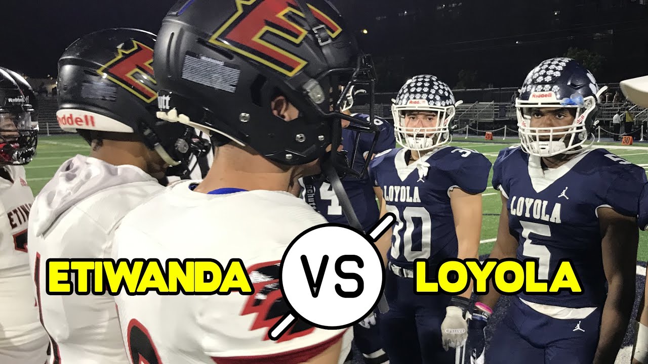 NAIL BITER! ETIWANDA VS LOYOLA | Division III Playoffs Rd 2 | @SportsRecruits Official Highlight Mix