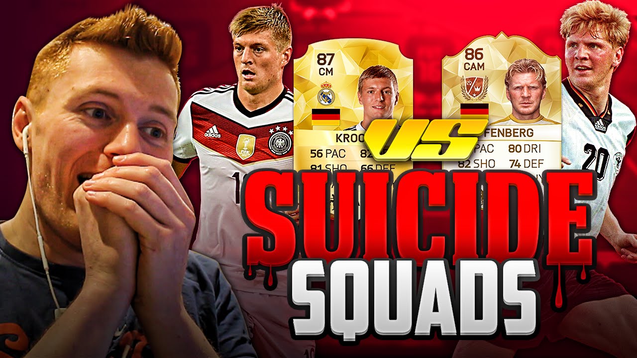 FIFA 16 - ЭПИЧЕСКИЕ ОТРЯДЫ САМОУБИЙЦ!!! | ТОНИ КРООС ПРОТИВ ЭФФЕНБЕРГА!!!