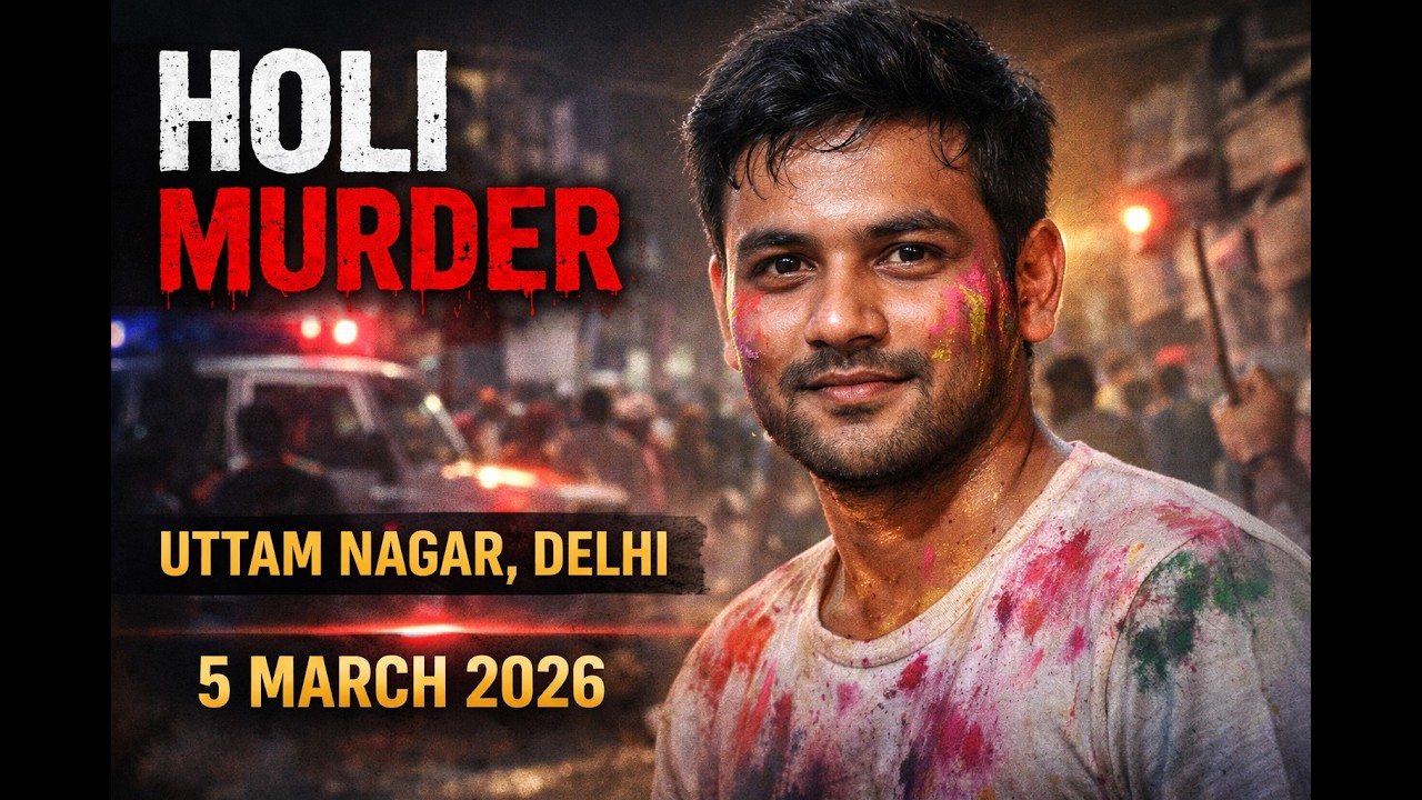 😔&ldquo;Holi Ka Ek Balloon&hellip; Aur Ho Gaya Murder | Uttam Nagar True Story&rdquo;