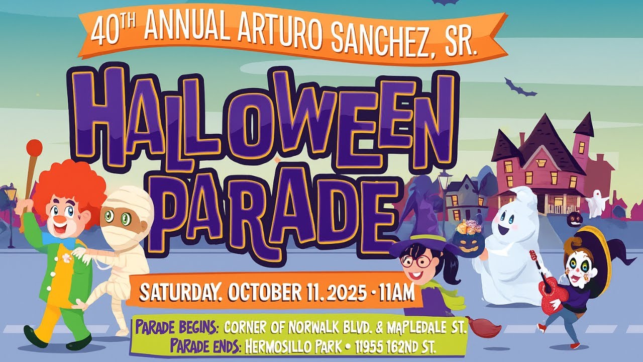 City of Norwalk's 40th Annual Arturo Sanchez Sr. Halloween Parade